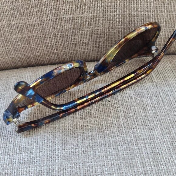 Oliver Winston Women Vintage Sunglasses Multicolor Tortoise Eyewear Made America - Picture 8 of 12